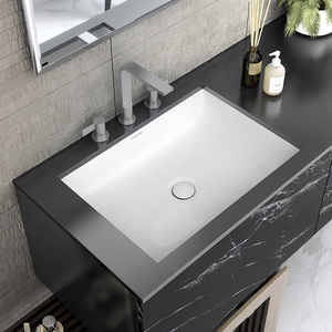 Eingebautes Waschbecken - KAALI 60 - Victoria + Albert - oval / Keramik