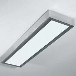 Leuchte für Aufbau / LED / rechteckig / Stahlblech