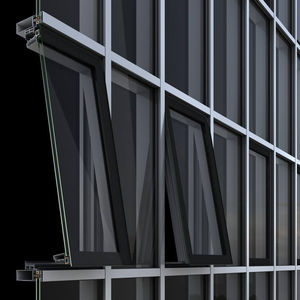 Vorhangfassade / freitragende Struktur
