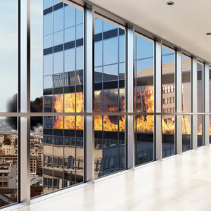 Vorhangfassade mit Aluminiumrahmen 1