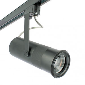 LED-Schienenleuchte / rund / anodisiertes Aluminium / für Hotels