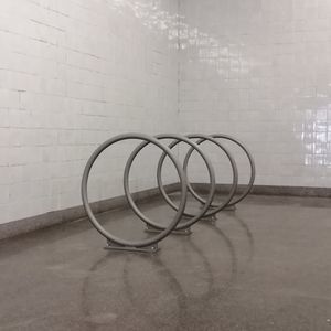 bodenstehender Fahrradständer 1