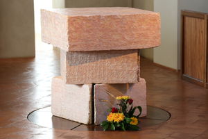 Altar aus Jerusalemer Stein 1
