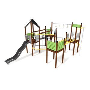 Holz-Spielplatzgerät