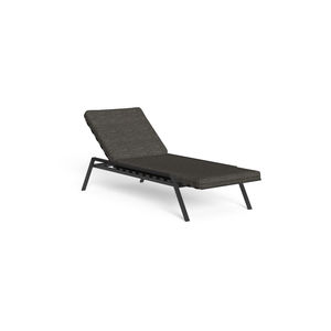 moderne Sonnenliege / Stoff / Aluminium / Kordel