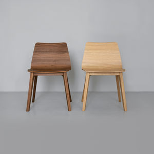 moderner Stuhl / Polster / Massivholz