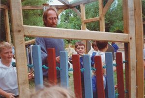 Holz-Spielplatzgerät / musikalisch