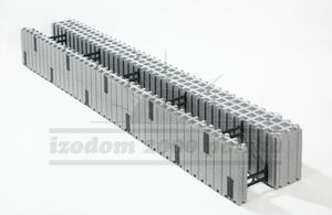 Schalungsstein aus expandiertem Polystyrol EPS / Néopor® / für Wände / dämmend