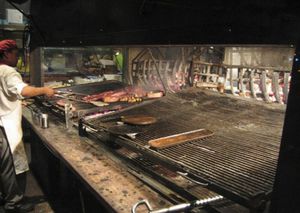 Holzkohle-Gartengrill