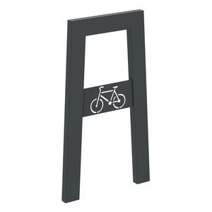 bodenstehende Fahrradstütze 1