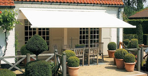 Freistehende Markise - TWINSTOR - Brustor - manuell / mit doppeltem Gefälle