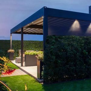 angebaute Pergola