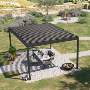angebaute Pergola