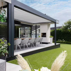angebaute Pergola