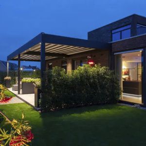 einziehbare Pergola 1