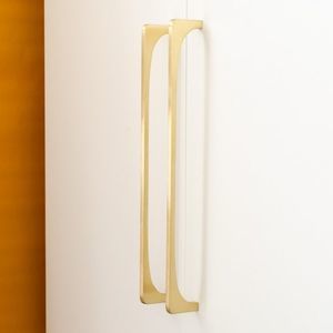 Möbelgriff / gebürstetes Messing 1