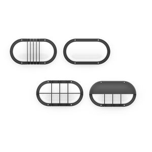 moderne Wandleuchte / Außenbereich / Aluminium / Edelstahl