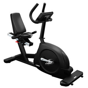 Heimtrainer / halbliegende Position