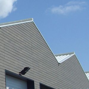Fassadenverkleidung aus Lamellen