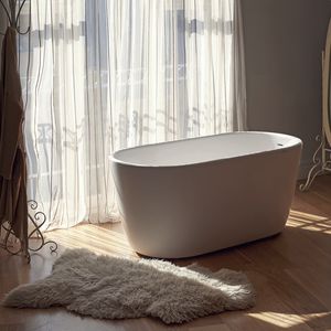 ovale Badewanne