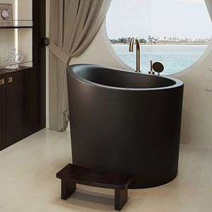 runde Badewanne