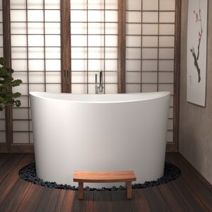 ovale Badewanne