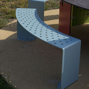 Parkbank / modern / Metall