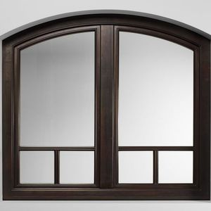 Flügelfenster / Holz / Metall / 3-Fach-Verglasung