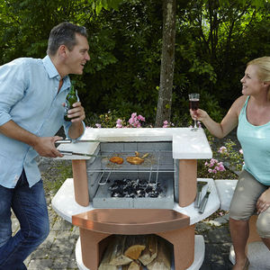 Holzkohle-Gartengrill 1