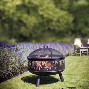 Garten-Feuerstelle / Holz 1
