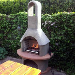 Holzkohle-Gartengrill 1