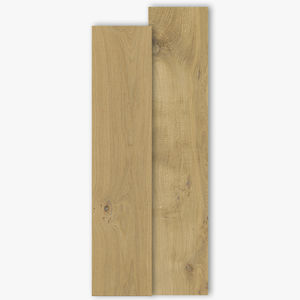 Massivparkett / verklebt / aus Eiche / naturölbehandelt