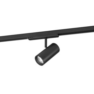 LED-Schienenleuchte / rund / Aluminium / Objektmöbel