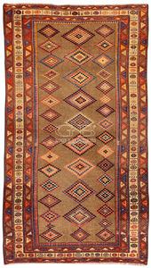 traditioneller Teppich / Motiv / Wolle / Baumwolle