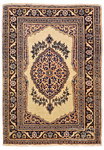 traditioneller Teppich / Motiv / Wolle / Baumwolle