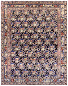 traditioneller Teppich / Motiv / Wolle / Baumwolle