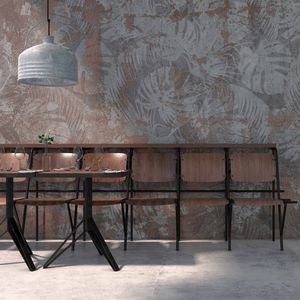 moderne Tapete / Abstraktes Motiv / Metallefekt / gold