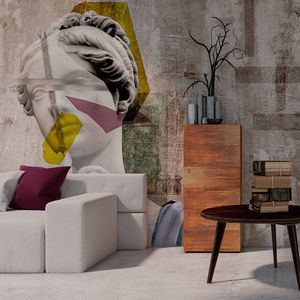 Tapete / originelles Design / Vinyl / Meistergemälde / mehrfarbig