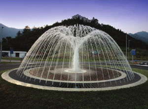Park-Springbrunnen
