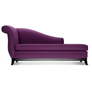 klassische Récamiere / Stoff / Wohnzimmer