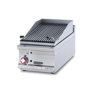 Gas-Grill / für Theken / für professionellen Gebrauch / Edelstahl