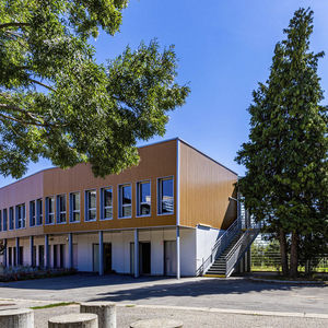 Fertigbau-Gebäude