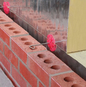 Stahl-Befestigungssystem / für Fassadenverkleidung / für hinterlüftete Fassade
