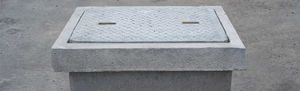 Beton-Abwasserschacht 1