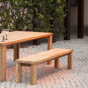 moderne Gartenbank