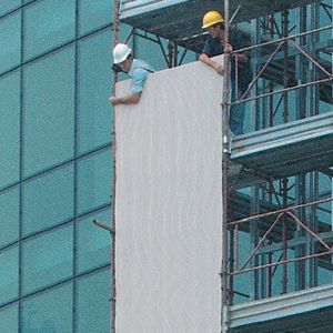 Schutzgewebe für Baustelle 1