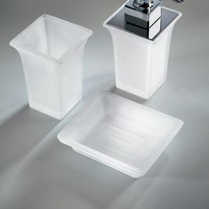 Glas-Seifenhalter