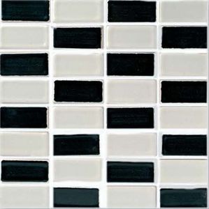 Innenraum-Mosaikfliese / Wand / Keramik / quadratisch