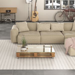 Innenraum-Fliesen - HIPSTER BRICK MIST - DUNE - Wand / Keramik / rechteckig