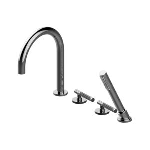 Zweigriffmischer für Badewanne 1